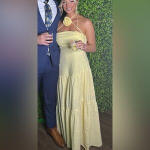 Yellow Rose Dress